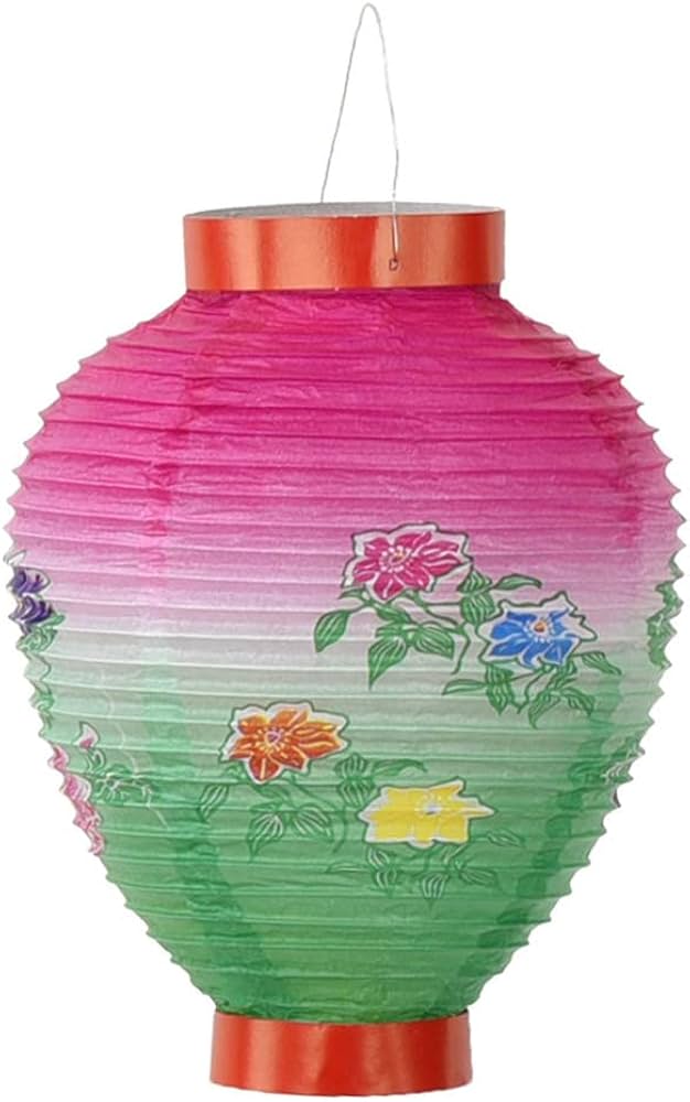 Amazon｜【お仏壇のはせがわ】 お迎え提灯 コンパクト 手軽 お迎え 紅